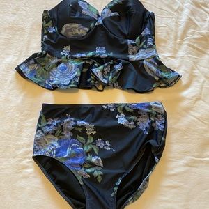 Albion fit high waisted swimsuit